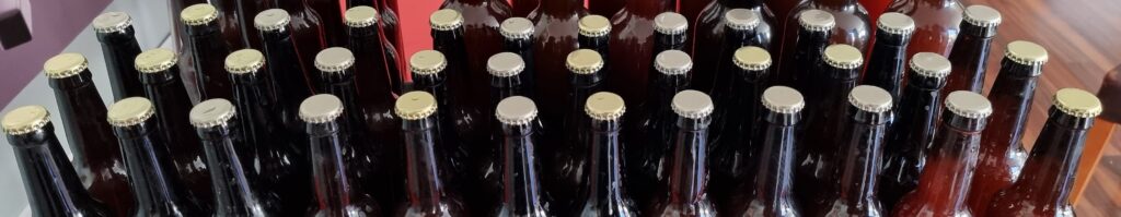 Une armée de bouteilles