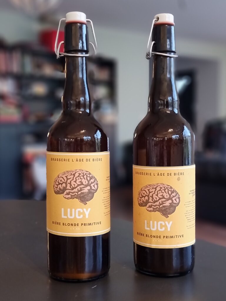 Lucy, première mise en bouteille